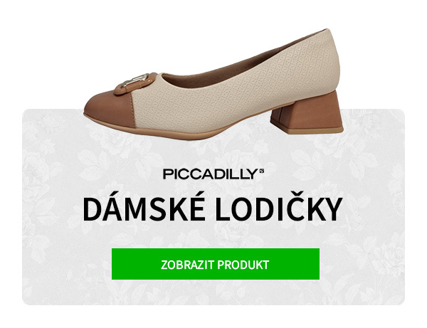 B - Piccadilly dámské lodičky JOANETE 160072-1 off white almond